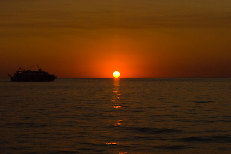 Natt på medelhavet